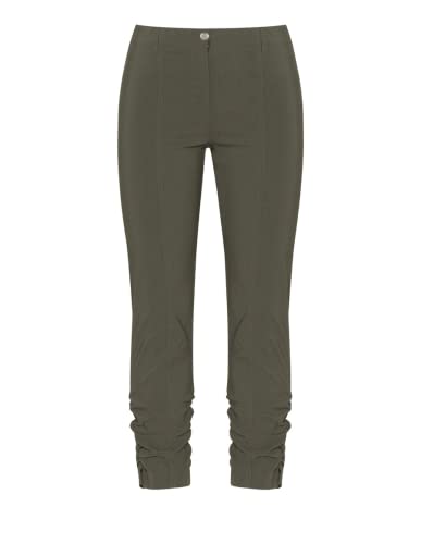 Jennifer Bryde Stretchhose-Jennifer 901-viele Farben-Schlupfhose-schmales, Gerafftes Bein- Bengaline, Farbe: Olive (36) von Jennifer Bryde