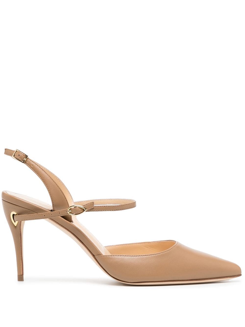 Jennifer Chamandi Vittorio Slingback-Pumps 85mm - Nude von Jennifer Chamandi