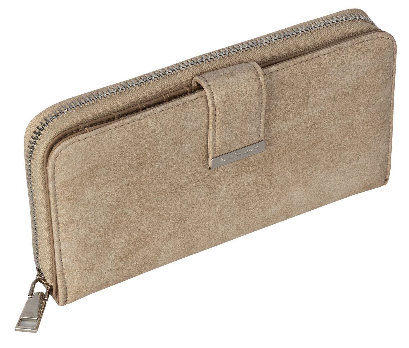 Jennifer Jones Geldbörse JENNIFER JONES XXL Damen Geldbörse Portemonnaie Clutch 19 Karten, Damen Geldbörse klappbar mit Reißverschluss Portemonnaie Geldbeutel von Jennifer Jones