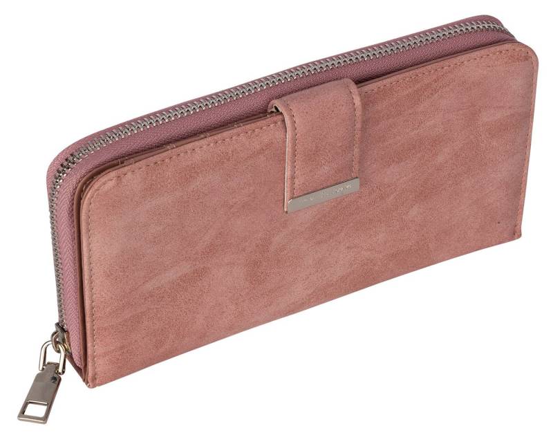 Jennifer Jones Geldbörse JENNIFER JONES XXL Damen Geldbörse Portemonnaie Clutch 19 Karten, Damen Geldbörse klappbar mit Reißverschluss Portemonnaie Geldbeutel von Jennifer Jones