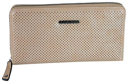 Jennifer Jones - Große Damen Geldbörse - Clutch-Portemonnaie - viele Fächer - Reißverschluss von J JONES JENNIFER JONES