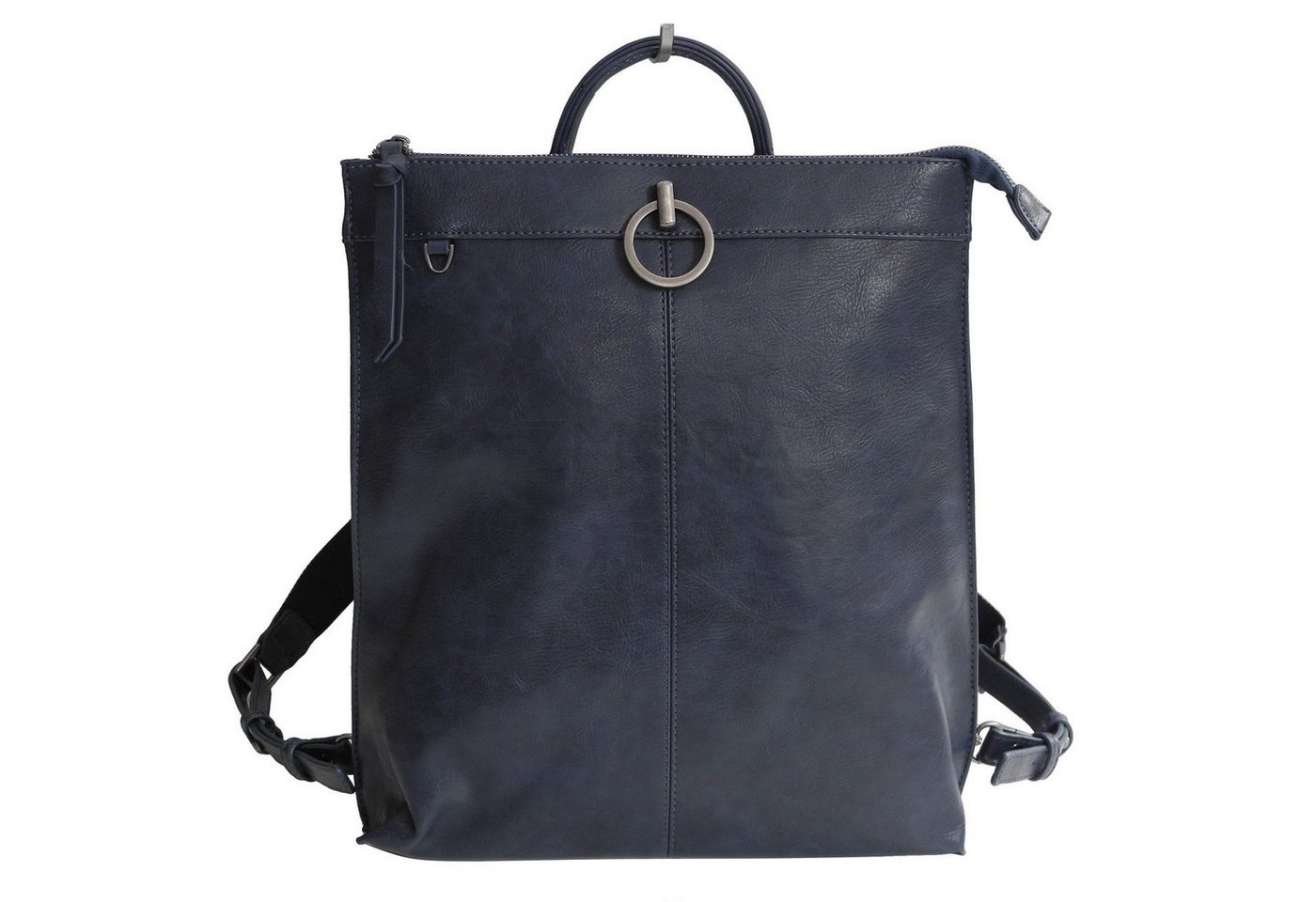 Jennifer Jones Rucksack Jennifer Jones - großer Damen Rucksack Freizeittasche Schwarz von Jennifer Jones