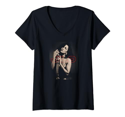 Damen Jennifer Lopez Bed Post T-Shirt mit V-Ausschnitt von Jennifer Lopez