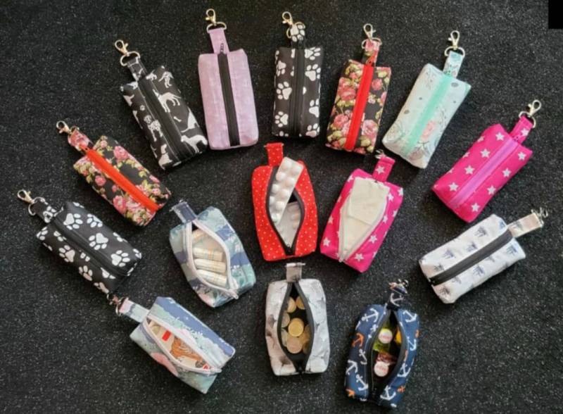 Taschentuch Tasche Mit Reißverschluss - Tatüta Zur Individuellen Nutzung von JenniferKreationen