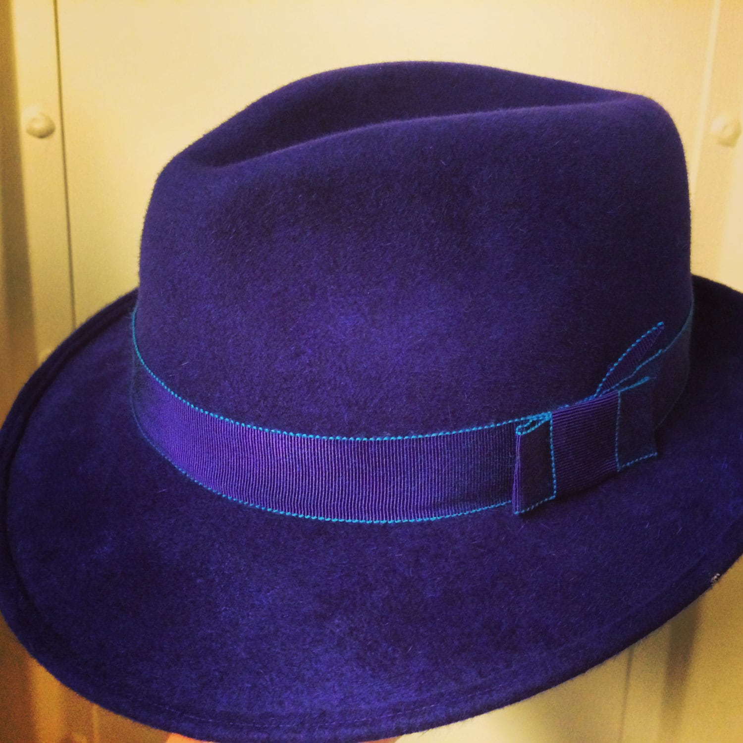 Filz Trilby Hut - Maßgefertigt von JenniferRMillinery