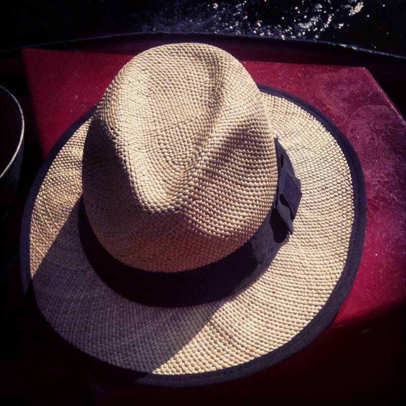 stroh Trilby - Maßgefertigt stroh Trilby - Maßgefertigt von JenniferRMillinery