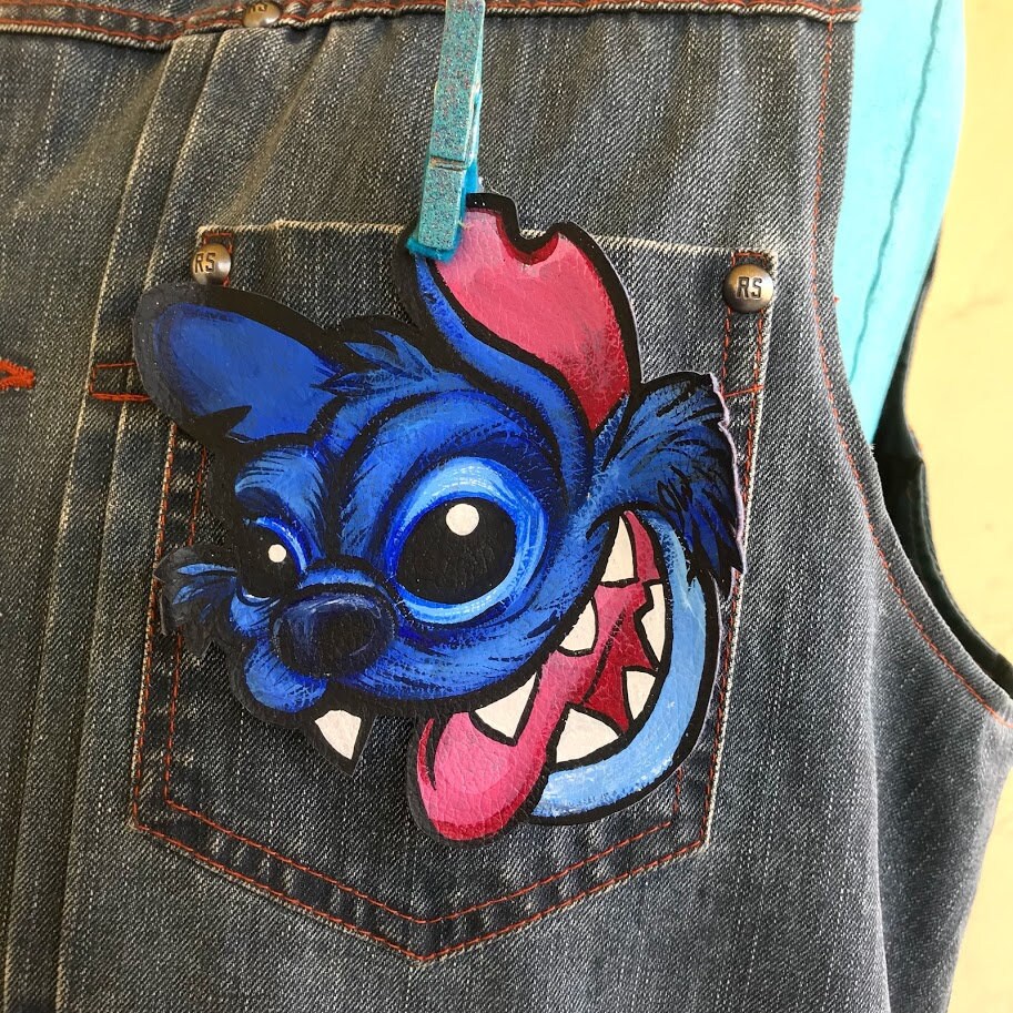 Jennifiedart Aufnäher Stitch von JennifiedArt