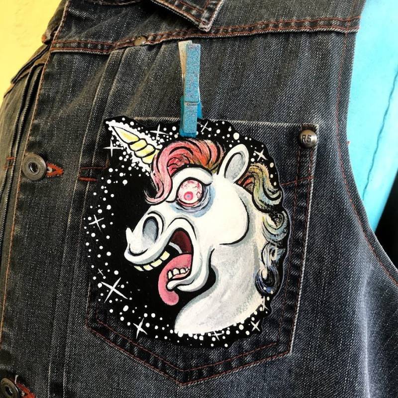 Jennifiedart Patch Einhorn Jennifiedart Patch Einhorn von JennifiedArt