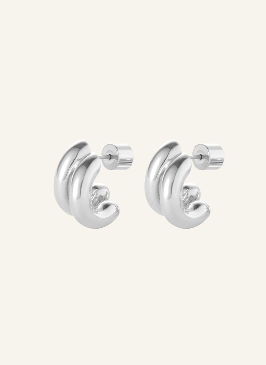 Jenny Bird Ohrhänger Mini Flo By Glambou silber von Jenny Bird