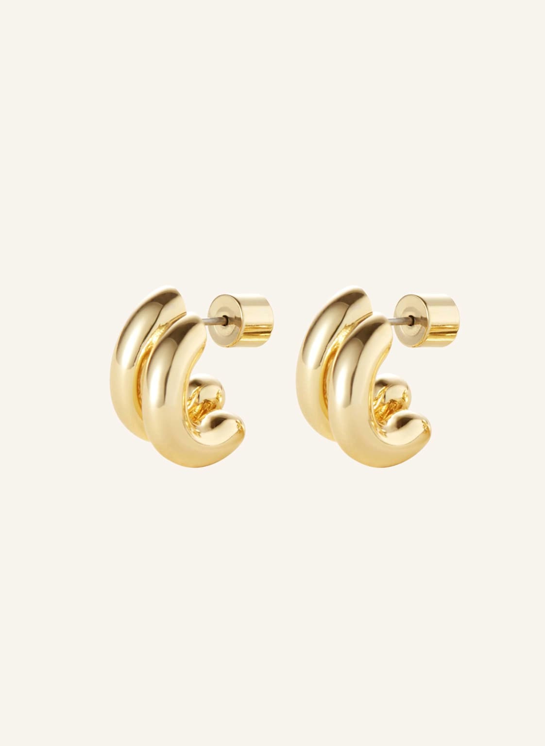 Jenny Bird Ohrringe Mini Flo By Glambou gold von Jenny Bird