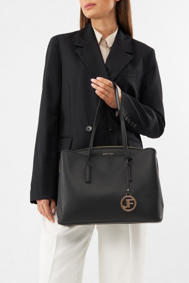 Jenny Fairy Handtasche Jenny Fairy Große Shoppertasche RX5041 schwarz von Jenny Fairy