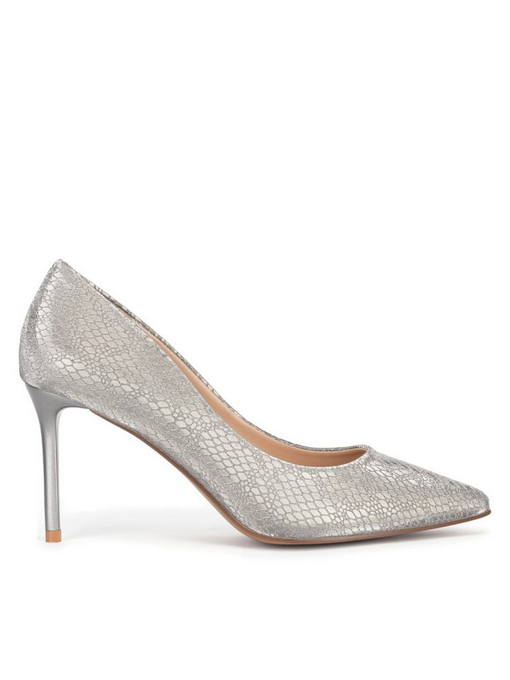 Jenny Fairy Jenny Fairy High Heels Damen WFA3004-2 Silber High-Heel-Stiefel von Jenny Fairy