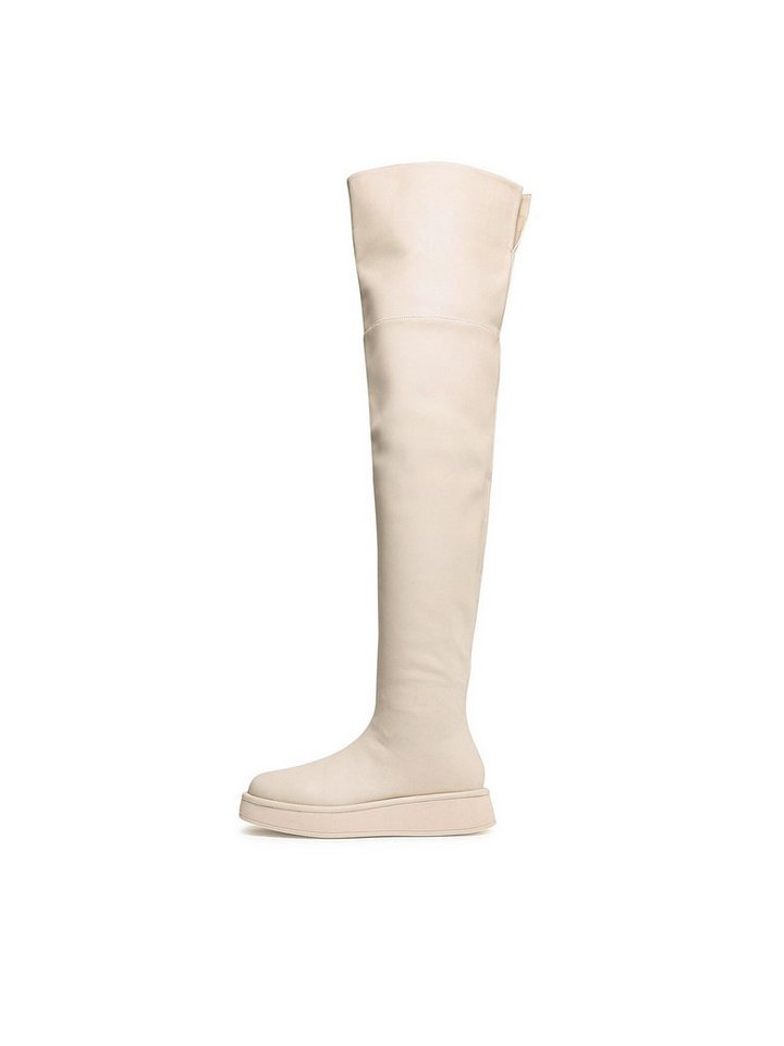 Jenny Fairy Jenny Fairy Overknees Damen ENERGY-02HZ Beige Overkneestiefel von Jenny Fairy