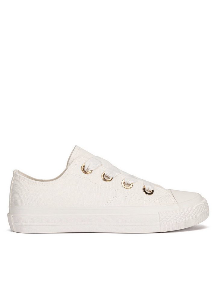 Jenny Fairy Jenny Fairy Sneakers aus Stoff Damen WFA2915-1 Weiß Sneaker von Jenny Fairy