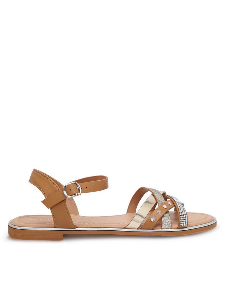 Jenny Fairy Sandalen WYL0710-11 Goldfarben Sandale von Jenny Fairy