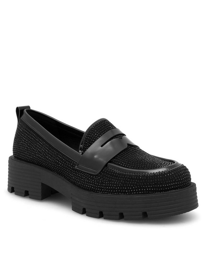 Jenny Fairy Jenny Fairy Slipper Damen Bling WS6119-15 Schwarz Slipper von Jenny Fairy