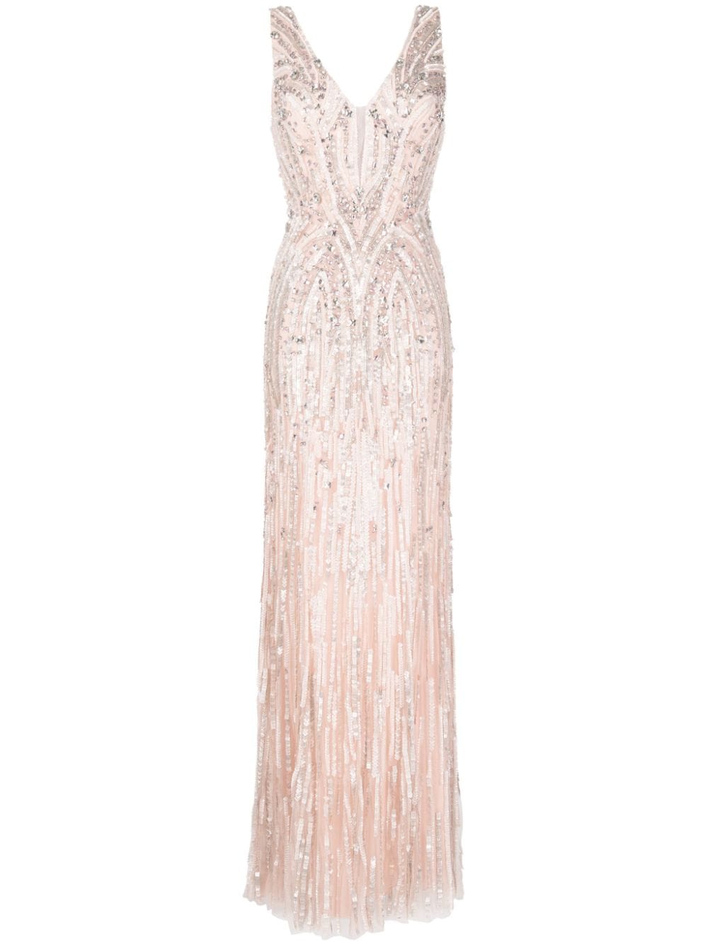 Jenny Packham Raquel Abendkleid mit Kristallen - Rosa von Jenny Packham