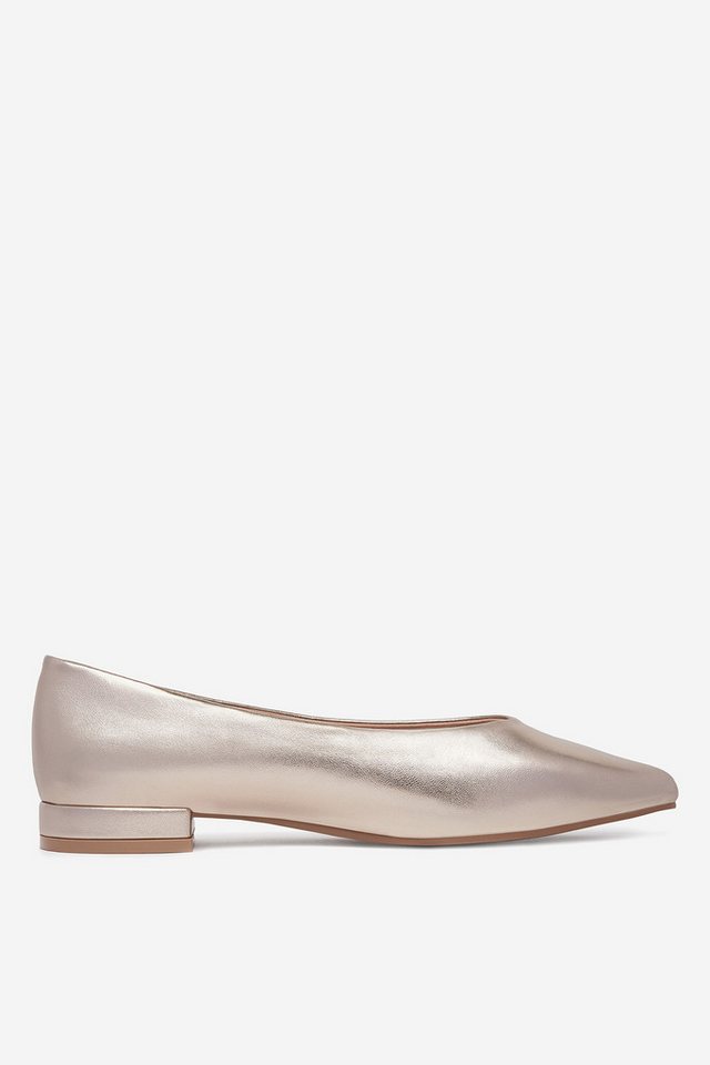 Jenny JENNY Damen Ballerina 36 goldfarben 5903698726564 Ballerina von Jenny