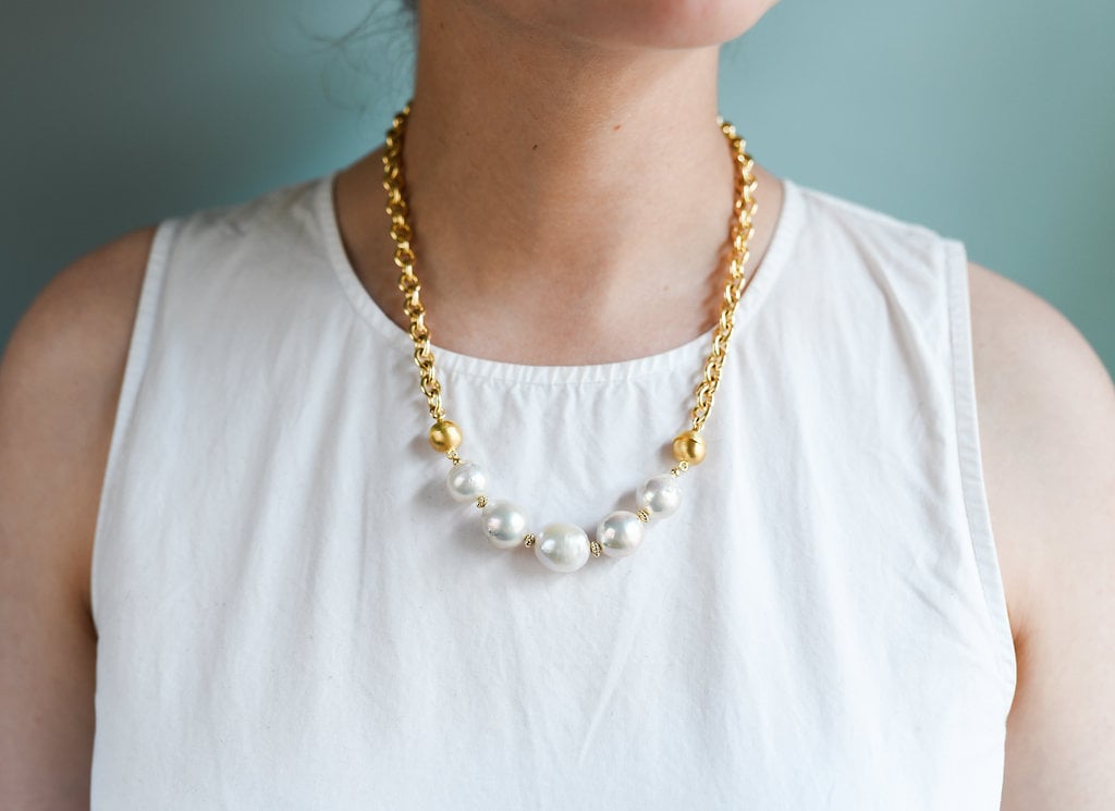 Das Herzstück-Kollektion Mit Weißen Süßwasser-Perlen Das Herzstück-Kollektion Mit Weißen Süßwasser-Perlen von JennyBJewels