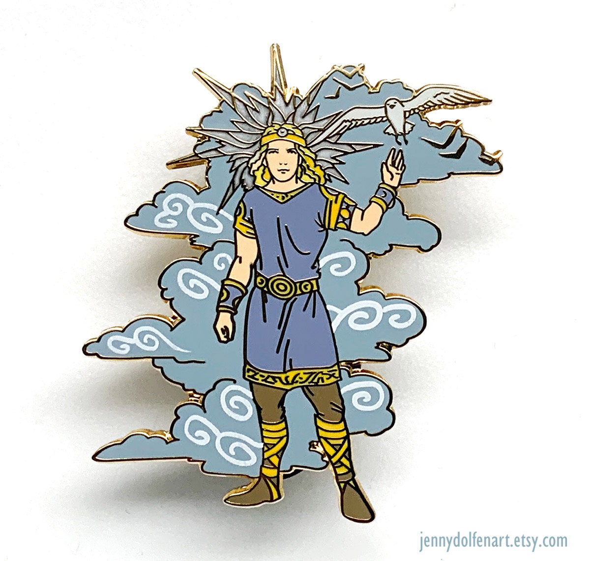 Eärendil - Harter Emaille Pin Eärendil - Harter Emaille Pin von JennyDolfenArt