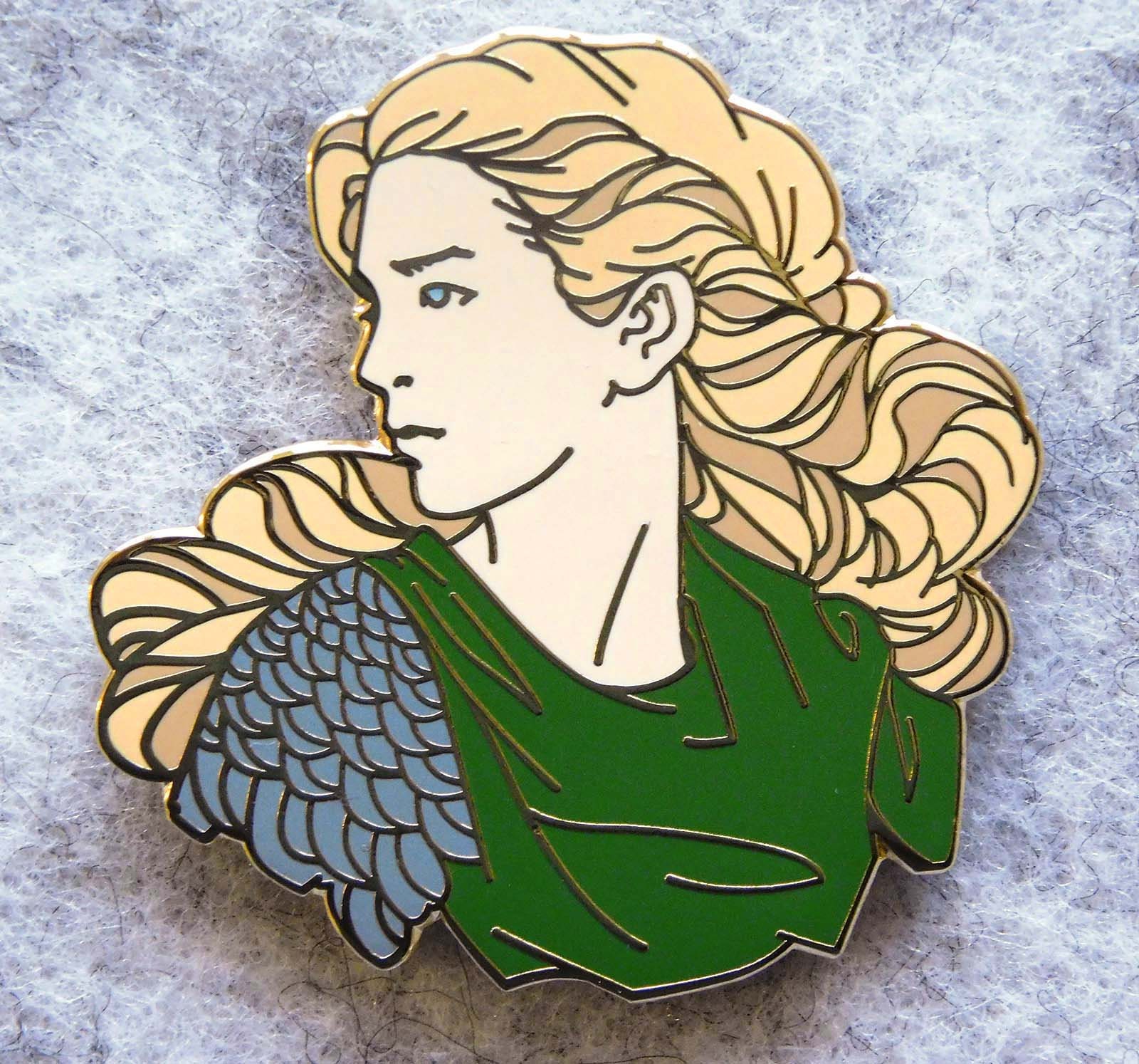 Schildmaid - Hard Emaille Pin Schildmaid - Hard Emaille Pin von JennyDolfenArt