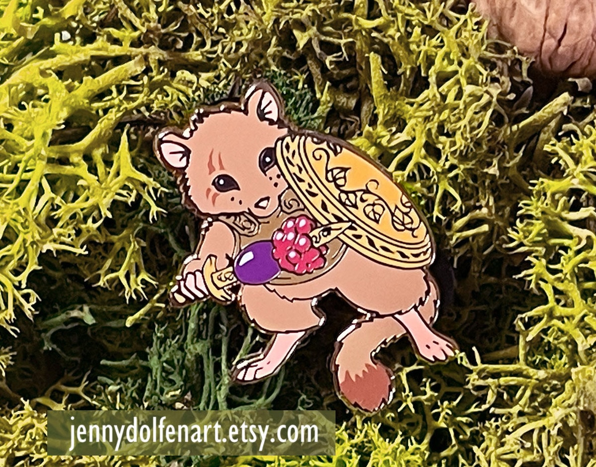 The Fighter | Dugeons Und Siebenschläfer - Hard Emaille Pin The Fighter | Dugeons Und Siebenschläfer - Hard Emaille Pin von JennyDolfenArt