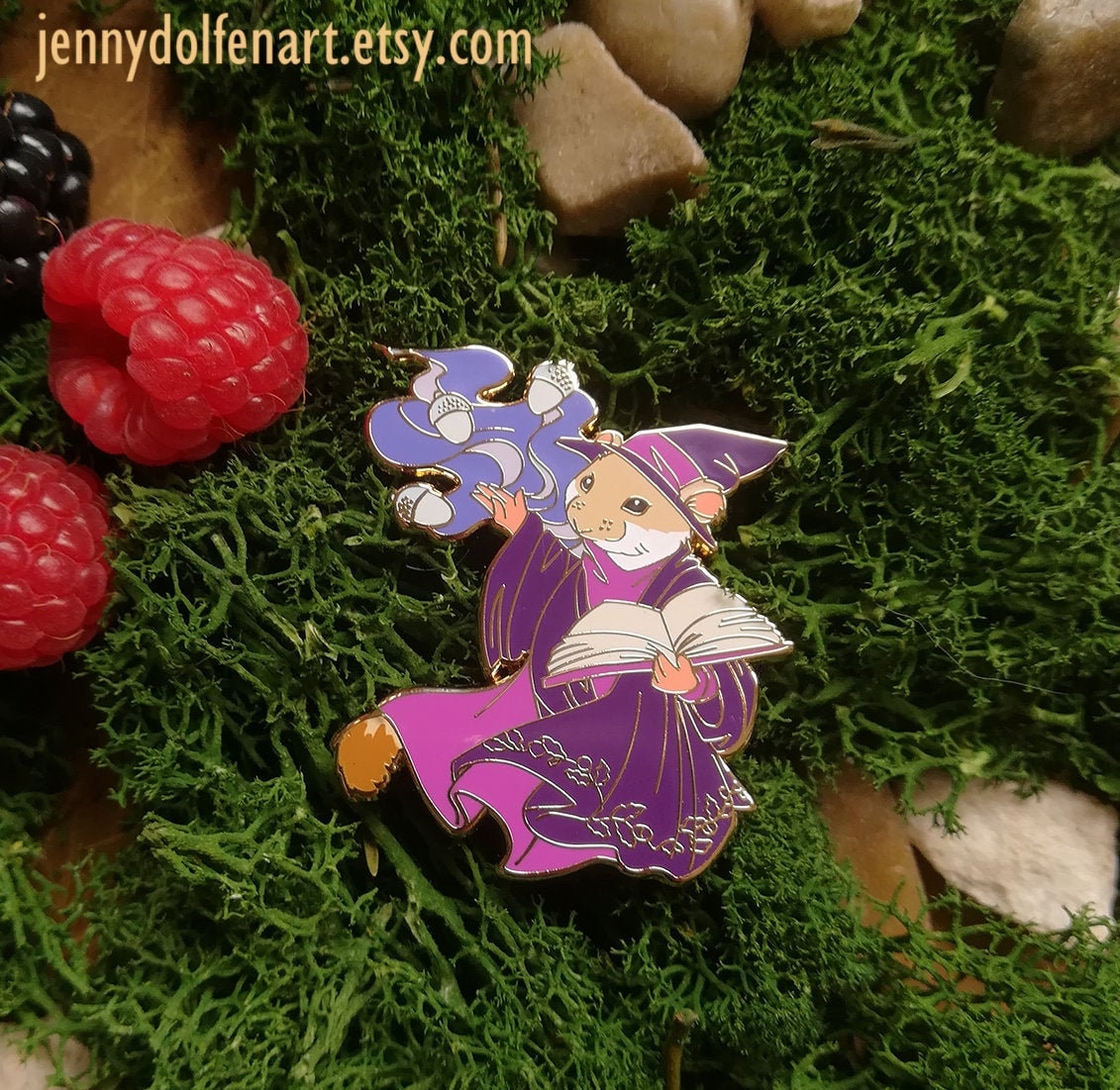 The Magier | Dungeons Und Siebenschläfer - Hartemaille Pin The Magier | Dungeons Und Siebenschläfer - Hartemaille Pin von JennyDolfenArt