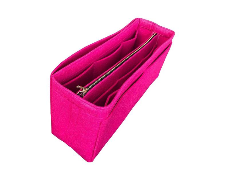 Anpassbarer Veranstalter | Mit Abnehmbarer Reißverschluss-Tasche, Tote Filz Geldbörse Insert Kosmetik Make-Up Windel Handtasche Habseligkeiten Mit von JennyKrafts