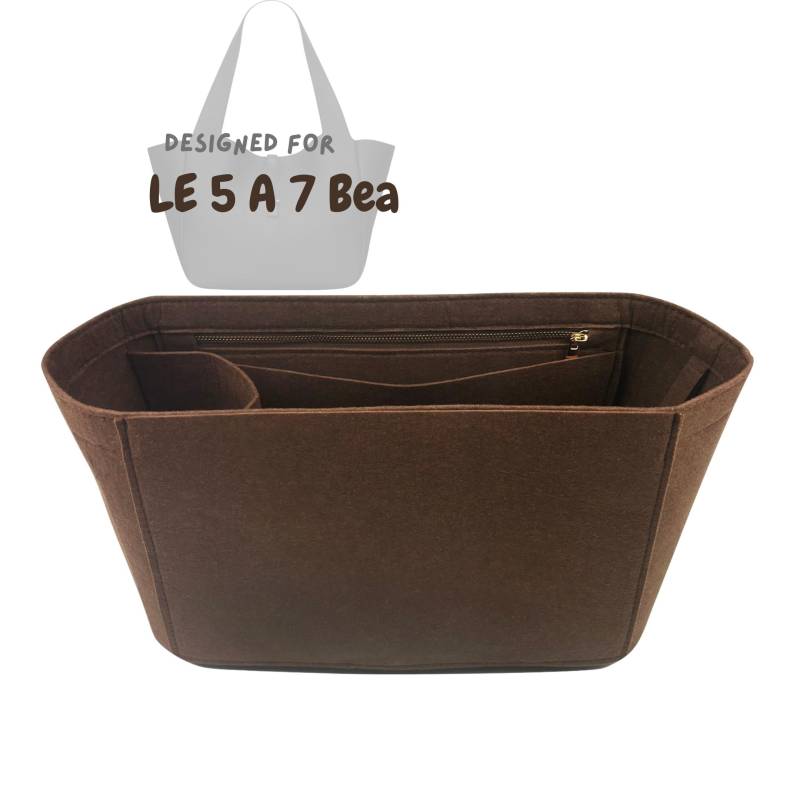 Für [Le 5 A 7 Bea] Einkaufstasche Geldbörse Insert Organizer, Filz-Organizer-Liner-Shaper | Style Oblong von JennyKrafts