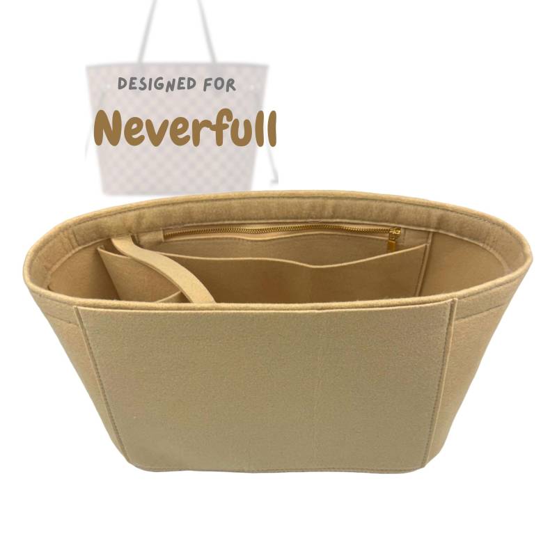 Für [Neverfull Tote Bag, Gm Mm Pm Bb] Geldbörse Insert Organizer, Groß Mittel Klein Mini L M S, Filz Organizer Liner Shaper | Style Oblong von JennyKrafts