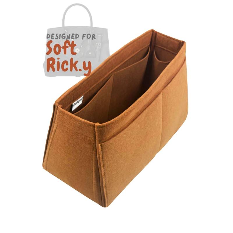 Für [Soft Rick.y 18 27 33] Einkaufstasche-Organizer, Filz-Geldbeutel-Einsatz-Liner-Organizer, Former-Schutz | Style Tapered von JennyKrafts