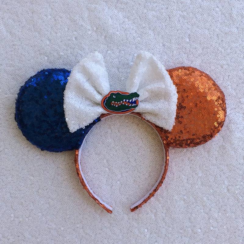 Florida Gators Mickey Minnie Mouse Ears University Of Go Stirnband Orange Und Blau Florida Gators Mickey Minnie Mouse Ears University Of Go Stirnband Orange Und Blau von JennyLolaEars