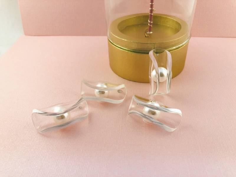 Transparente Acryl Süßigkeiten Aussage Ohrstecker Transparente Acryl Süßigkeiten Aussage Ohrstecker von Jennycorner