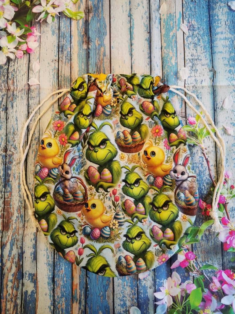 Genähte Projektasche Handmade Stricken Socken Projektbeutel Spinnen Fasertasche Spielzeug Beutel Brotbeutel Sockensäckche von JennysWollkistchen