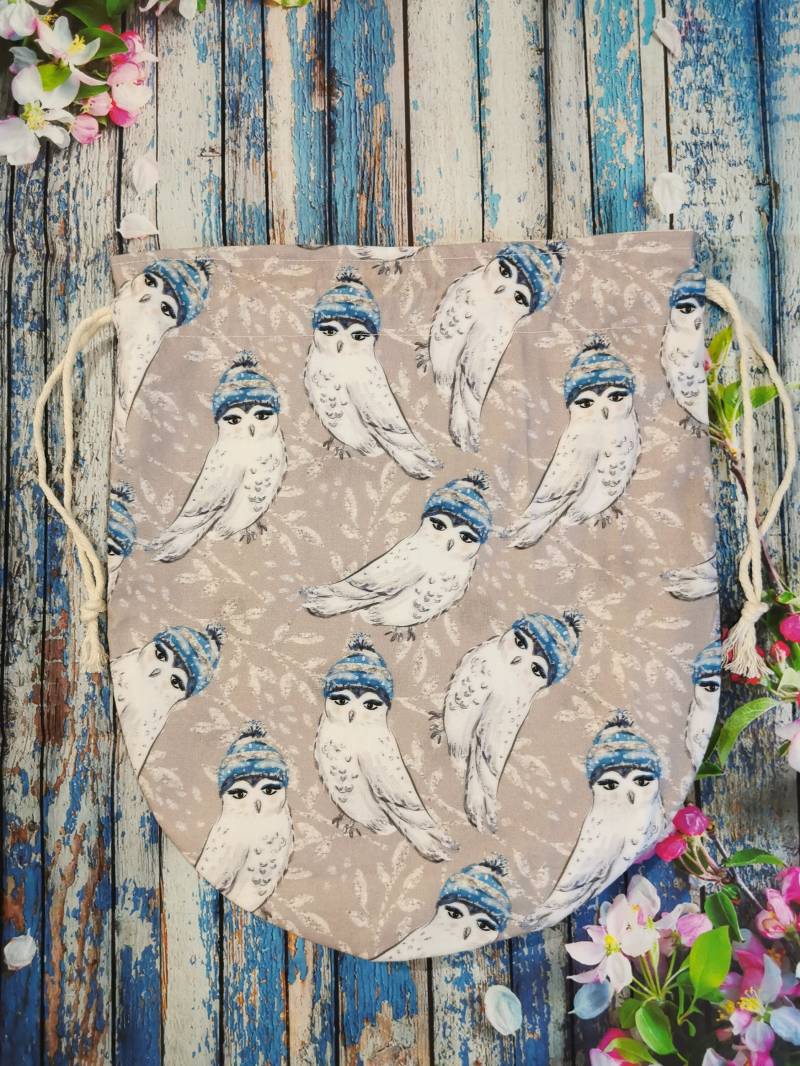 Genähte Projektasche Handmade Stricken Socken Projektbeutel Spinnen Fasertasche Spielzeug Beutel Brotbeutel von JennysWollkistchen