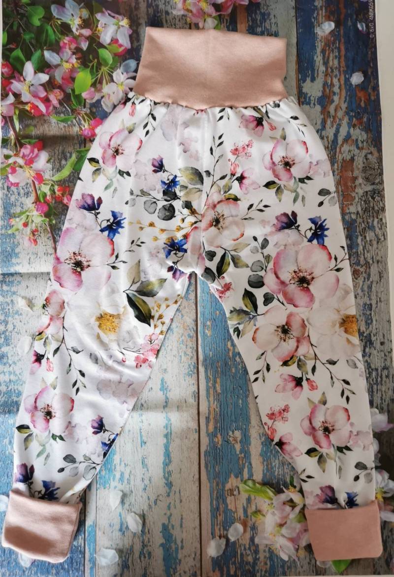 Pumphose Gr86/92 Hose Jogginghose Mitwachshose Jerseyhose von JennysWollkistchen