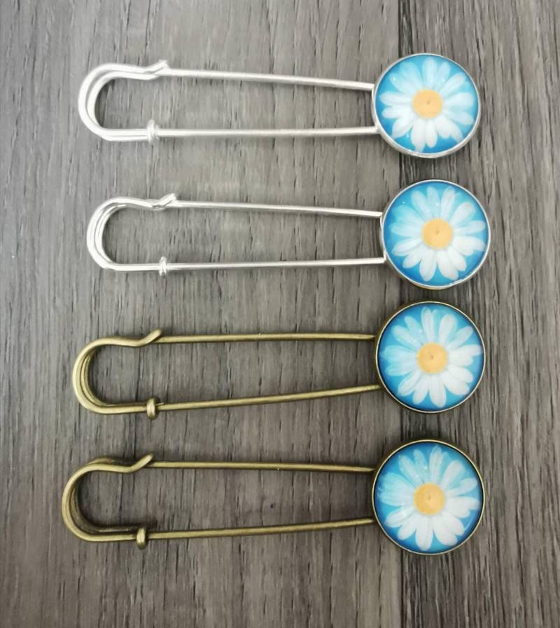Tuchnadel, Brosche, Shwal Pin Schalnadel, Schmucknadel, Jackennadel Bunte Blumen Tuchnadel, Brosche, Shwal Pin Schalnadel, Schmucknadel, Jackennadel Bunte Blumen von JennysWollkistchen