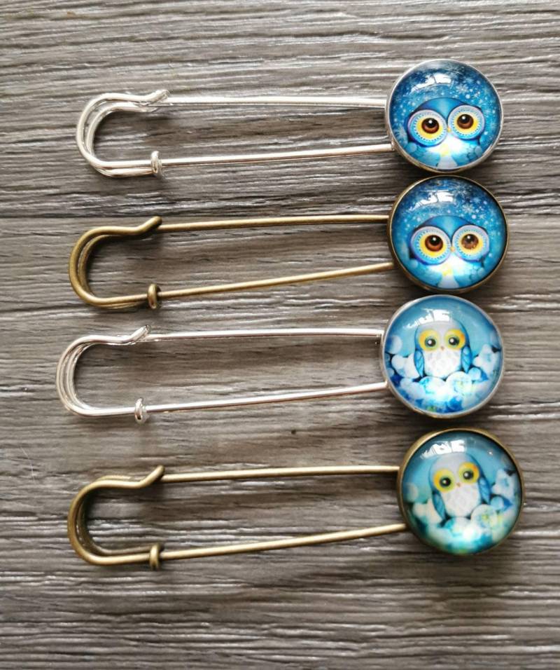 Tuchnadel, Brosche, Shwal Pin Schalnadel, Schmucknadel, Jackennadel Eule Tuchnadel, Brosche, Shwal Pin Schalnadel, Schmucknadel, Jackennadel Eule von JennysWollkistchen