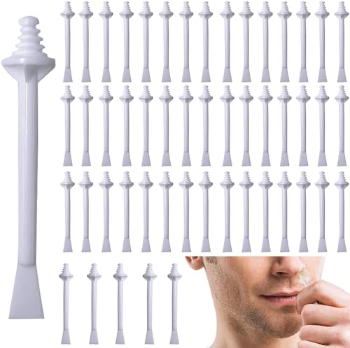 50 Stück Nasenhaar Wachs Sticks, Nasenhaarentferner Wachs Entfernen, für die Nasenlochreinigung und Nasenhaarentfernung, Erhältlich für Männer und Frauen 50 Stück Nasenhaar Wachs Sticks, Nasenhaarentferner Wachs Entfernen, für die Nasenlochreinigung und Nasenhaarentfernung, Erhältlich für Männer und Frauen von Jennytim