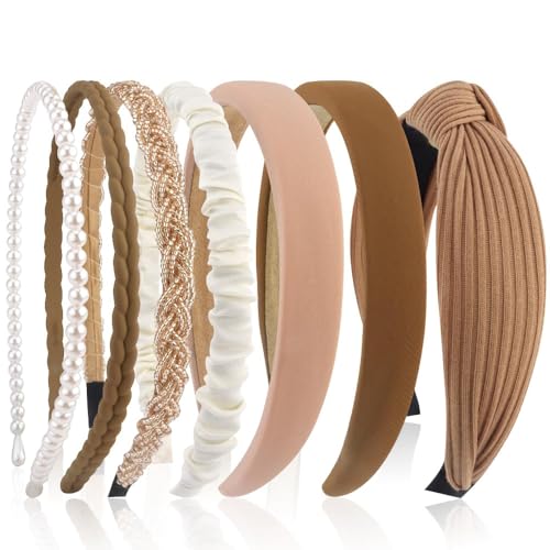 7 Stück Haarreifen Damen, Haarreif Damen, Für Damen und Mädchen geeignet – Sport, Fitness & tägliches Make-up 7 Stück Haarreifen Damen, Haarreif Damen, Für Damen und Mädchen geeignet – Sport, Fitness & tägliches Make-up von Jennytim