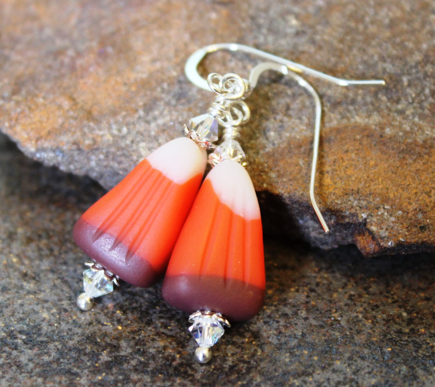 Schokoladen Süßigkeits Mais Ohrringe Sterling Silber, Einzigartige Halloween Herbst Schmuck, Jen's Phantasie, Geschenk Für Sie, Schmuck Schokoladen Süßigkeits Mais Ohrringe Sterling Silber, Einzigartige Halloween Herbst Schmuck, Jen's Phantasie, Geschenk Für Sie, Schmuck von JensFancy