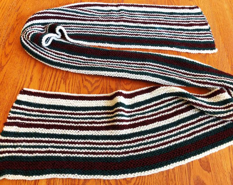 Doctor Who Inspirierter Erster Doktorschal Doctor Who Inspirierter Erster Doktorschal von JensNerdyKnitting