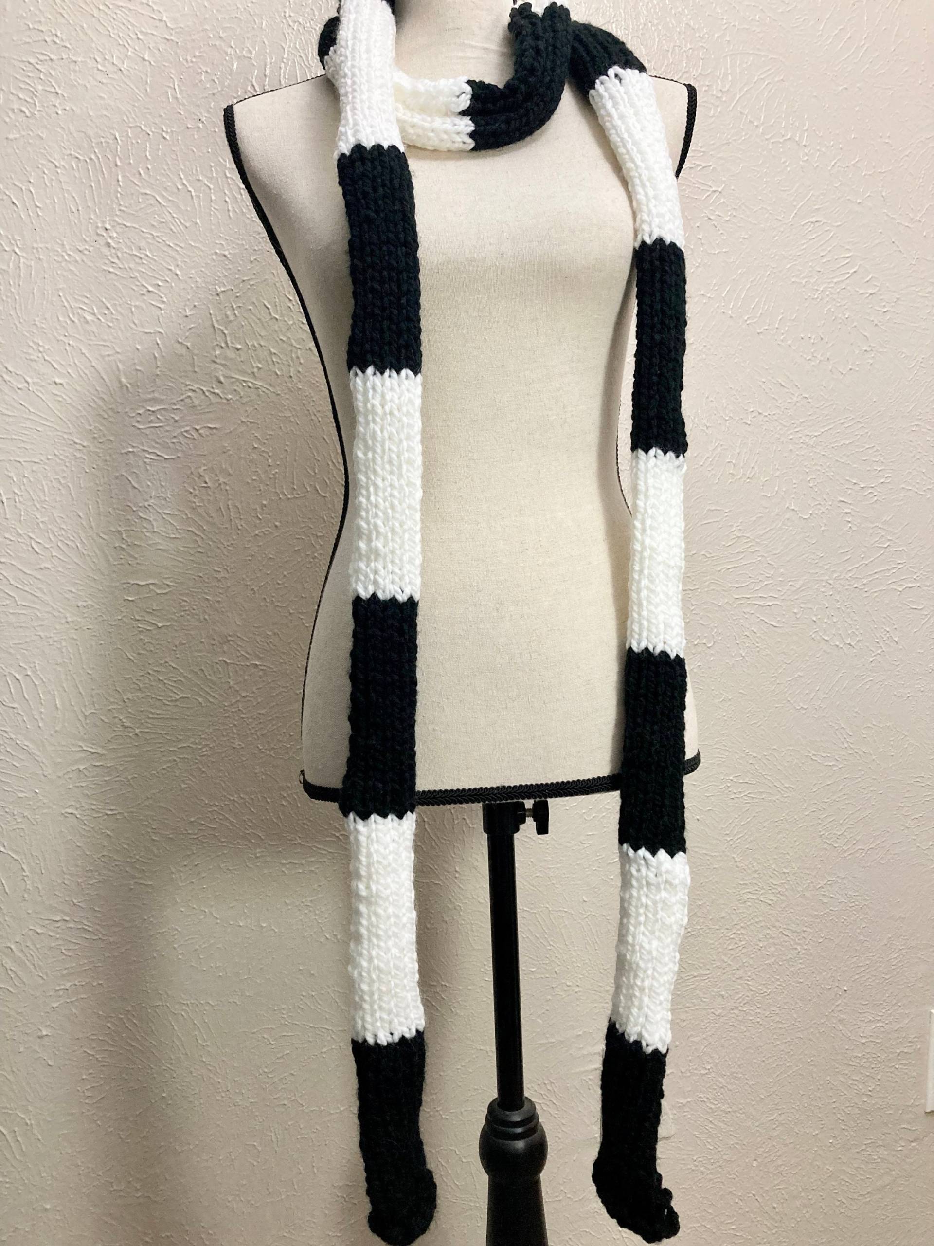 Scott Pilgrim Inspirierte Knives Chau Schal von JensNerdyKnitting