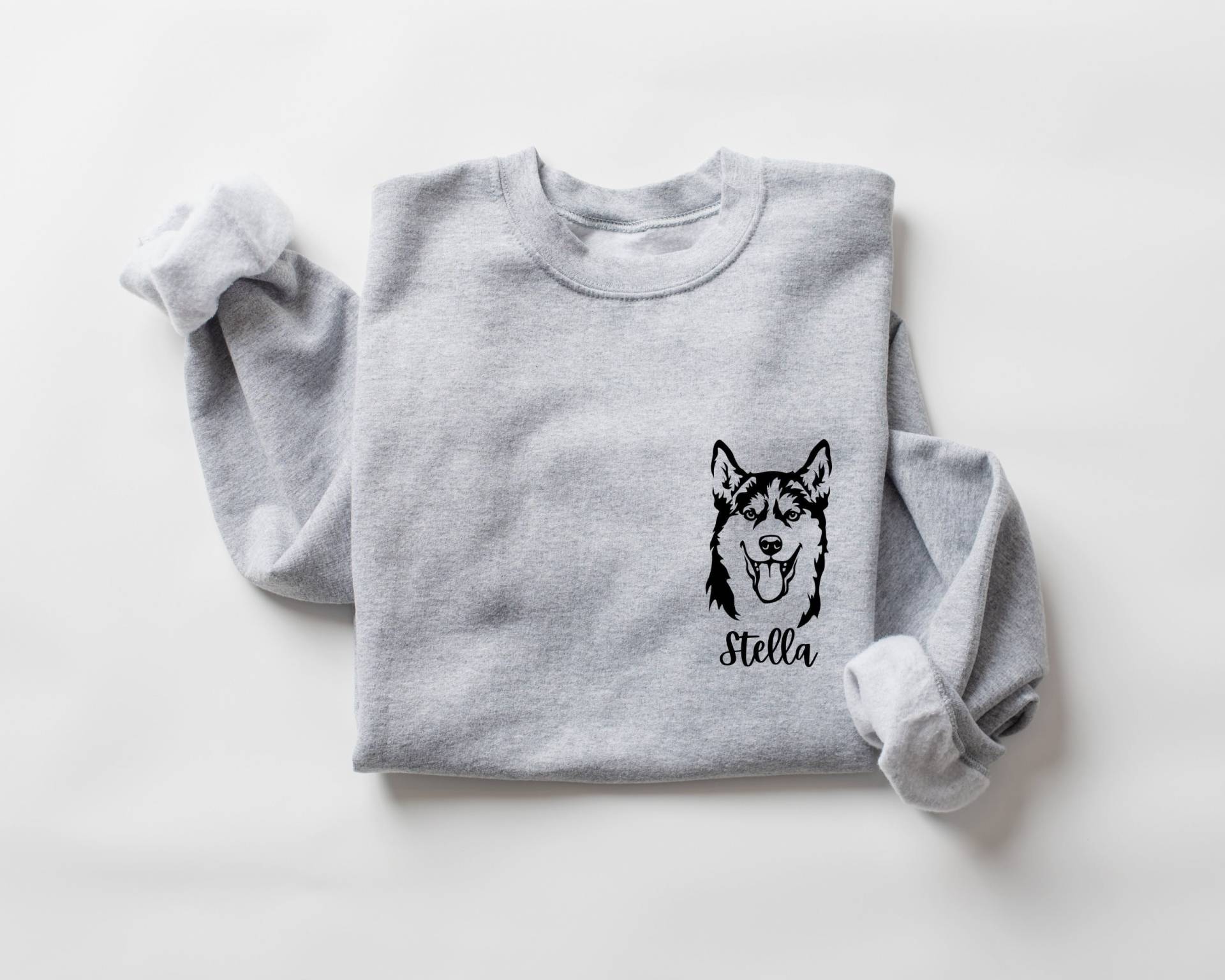 Husky Crewneck Sweatshirt, Mama Geschenk Für Sie, Hundebesitzer von JensPawsomeStudio