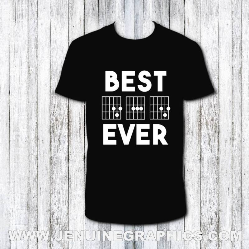 Geschenk Idee - Gitarre-Liebhaber-Geschenk Erste Väter Tag Vatertagsgeschenk Papa Spielt Gitarre Lustiges Shirt Für Neue Geburtstag-Geschenk-Idee von JenuineGraphics