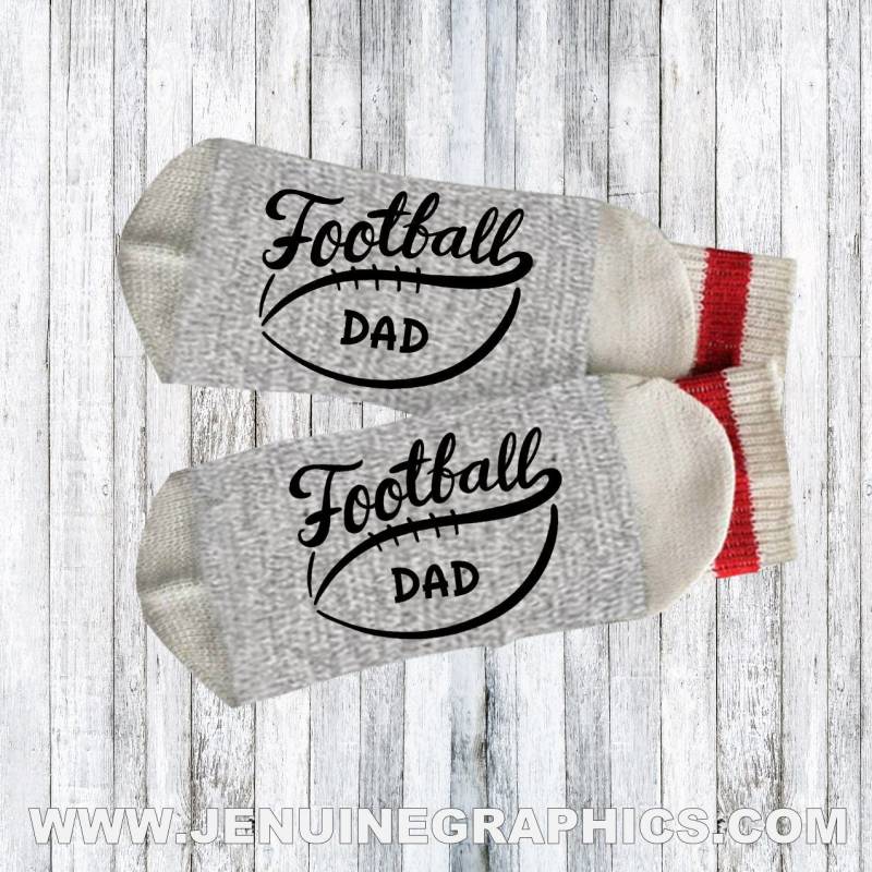 Lustige Socken - Fußball-Mama Papa Geschenk Wörter Auf Lustiges Idee Text Fußball Fußballtrainer Mama-Fußball-Trainer von JenuineGraphics