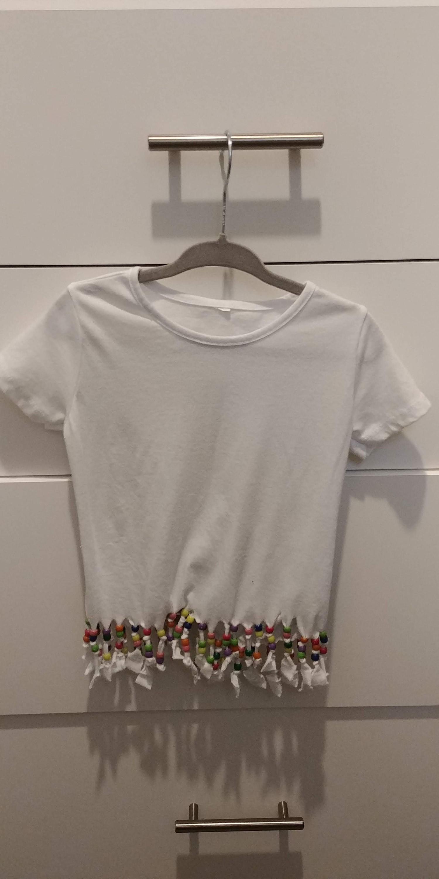 Fringe Beaded Top/T-Shirt Fringe Beaded Top/T-Shirt von JenuineKids