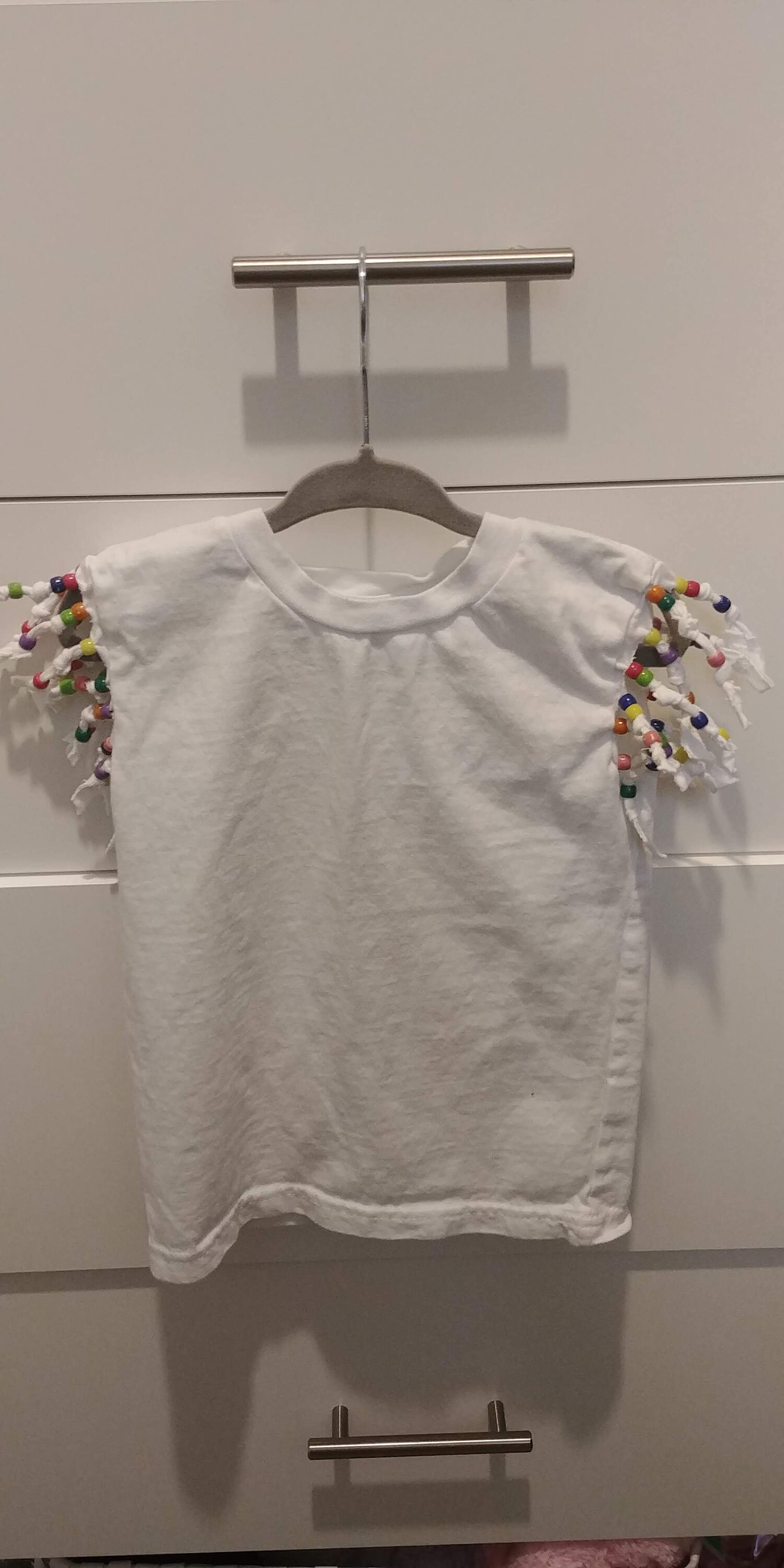 Fringe Beaded Top/T-Shirt Fringe Beaded Top/T-Shirt von JenuineKids
