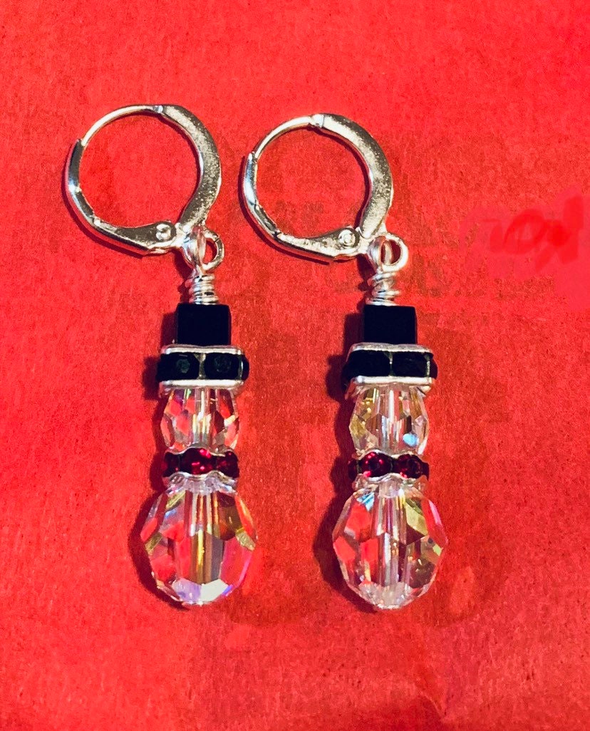 Swarovski Schneemenl Ohrringe Swarovski Schneemenl Ohrringe von JenzersGems