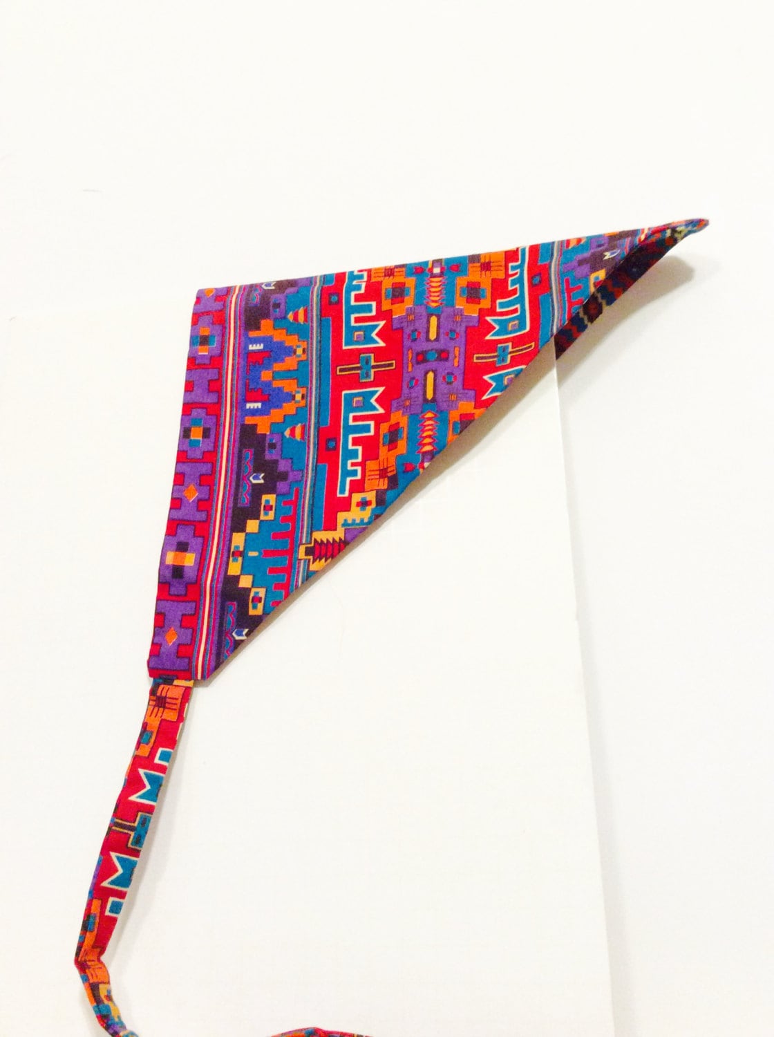 Handgefertigter Wendeschal, Gartenschal, Bandana Revers, Boho Beach Wear Kleidung, Style, Hippy Fashion, Kopfbedeckung Für Alle Jahreszeiten von JeriAielloartstore